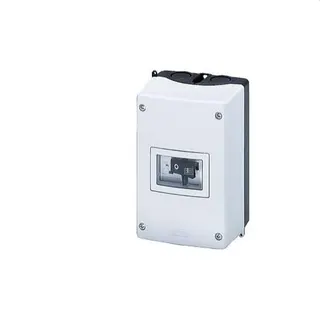 Siemens Aufbaugehäuse IP55 mit N- und PE-Klemme 3RV1913-1CA00
