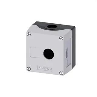 Siemens Gehäuse fuer Befehlsgeraete 22mm rund 3SU1801-0AA00-0AB1