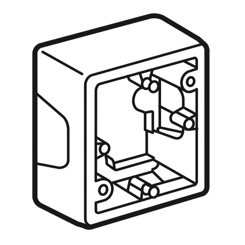 Legrand AP-Gehäuse 776131 1fach
