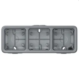 Legrand Gehäuse 3fach waagerecht Feuchtr. AP Plexo IP55