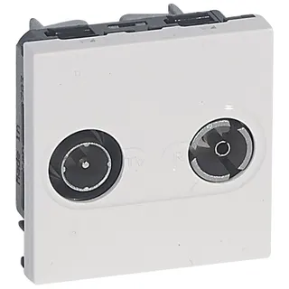 Legrand Antennendose 078783 Soliroc 2mod weiss