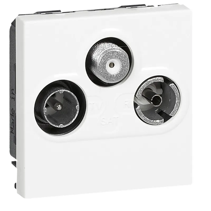 Legrand Antennendose 078786 Soliroc 2mod weiss