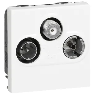 Legrand Antennendose 078786 Soliroc 2mod weiss