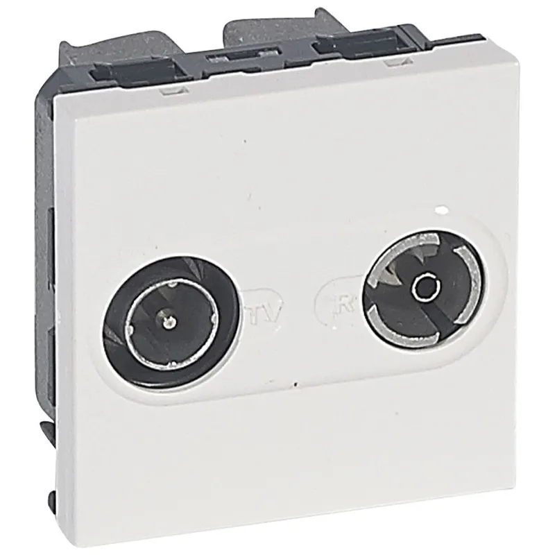 Legrand Durchgangsdose 078787 weiss