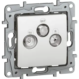 Legrand Antennendose 664763 Niloe TV-SAT ultraweiss