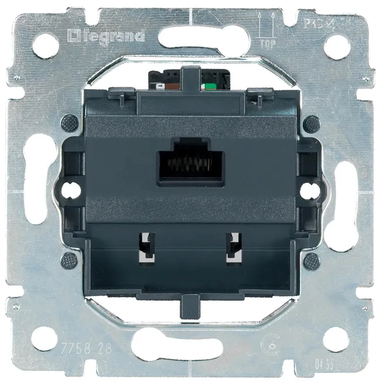 Legrand Datenanschlussdosen 775767 Cat6 1fach geschirmt