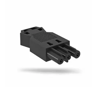 OBO Buchsenteil BT-S GST18i3p SW Schraubanschl. schwarz