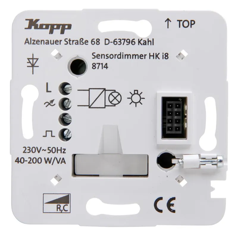 Kopp Leistungsteil UP HKi8 Dimmer RC, 871400010