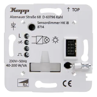 Kopp Leistungsteil UP HKi8 Dimmer RC, 871400010