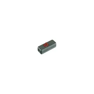 Bachmann Schnur-Zwischenschalter 924.327 2polig schwarz/rot
