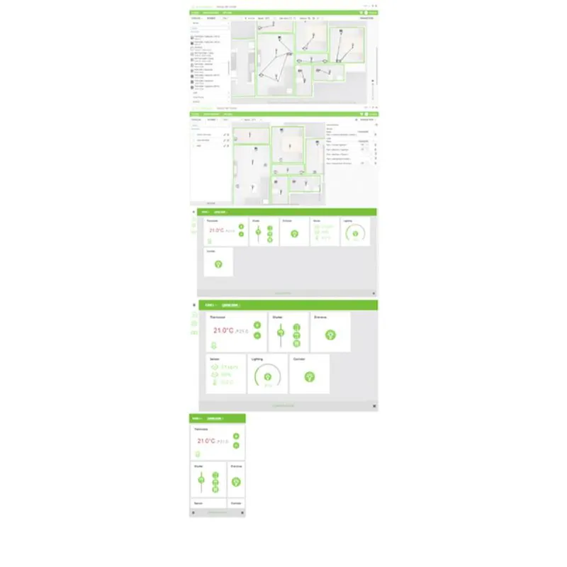 Merten Inbetriebnahmetool eConfigure KNX lite grafisch