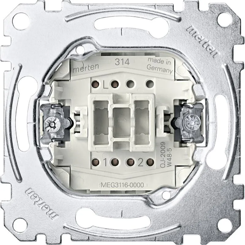 Merten Aus/Wechselschaltereinsatz MEG3116-0000 1polig 10AX AC250V MEG3116-0000