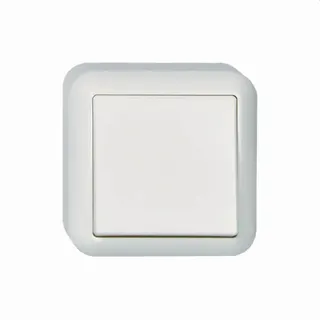 ELSO AP-Taster 382104 10A CONTURA reinweiß