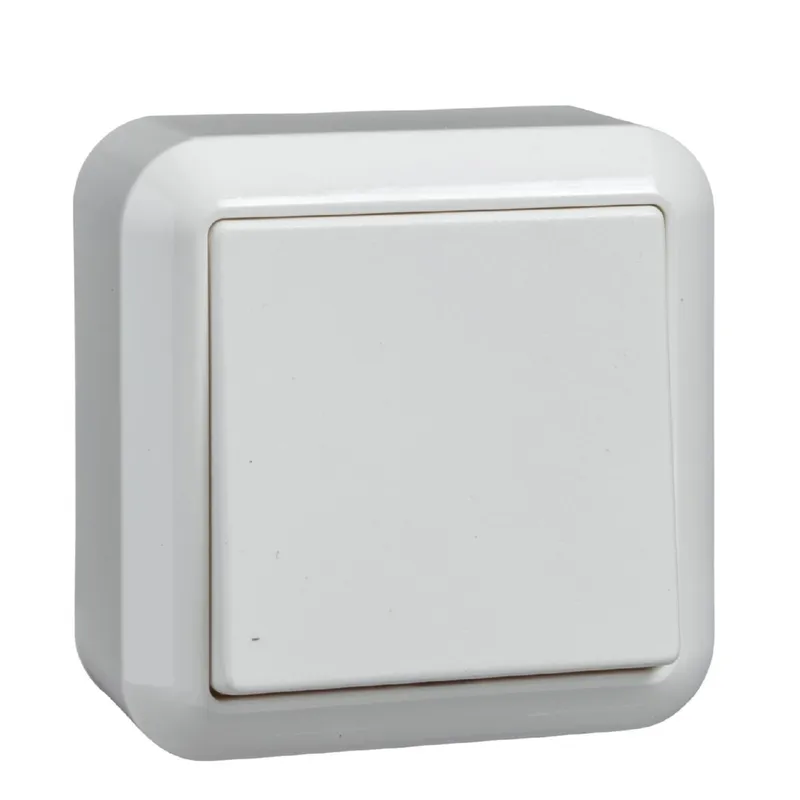 ELSO AP-Wechseltaster 382604 10A CONTURA reinweiß