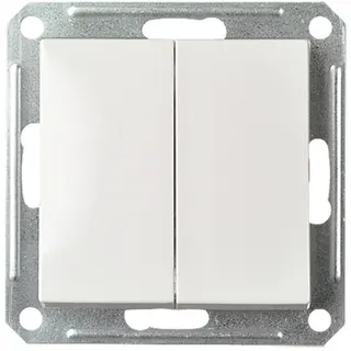 ELSO Doppelwechselschalter 371664 16A JOY reinweiß