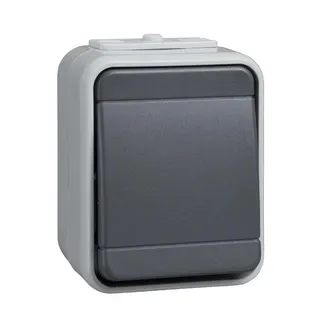 ELSO Wechseltaster 442609 10A AquaTop licht/basaltgrau