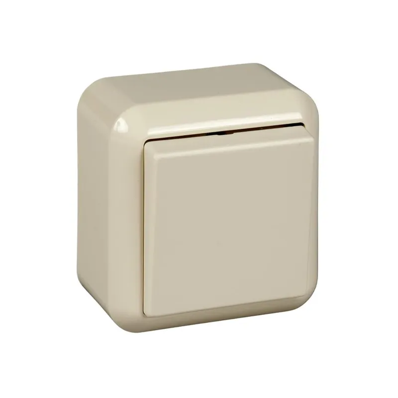 ELSO AP-Universalschalter 381600 10A CONTURA perlweiß