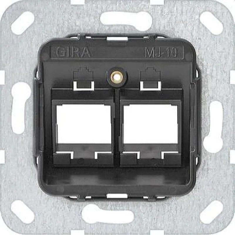Gira Tragring 561000 Modular Jack 10 2fach