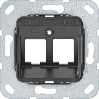 Gira Tragring 560900 Modular Jack 9 2fach