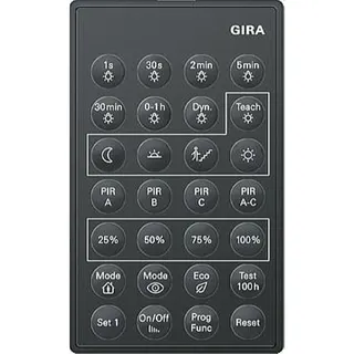 Gira IR-Fernbedienung 238200 PIR 1