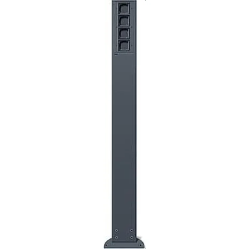 Gira Energiezapfsäule 135428 1400 mm 4 x Leereinheit anthrazit