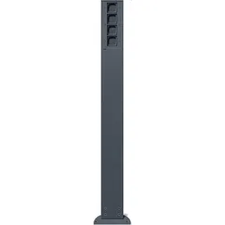 Gira Energiezapfsäule 135428 1400 mm 4 x Leereinheit anthrazit