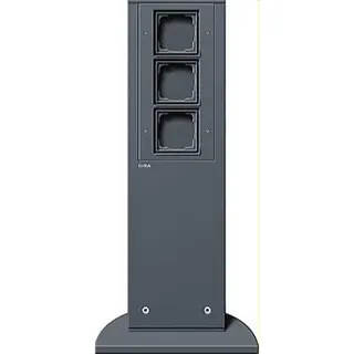 Gira Energiezapfsäule 134528 491 mm 3x Leereinheit anthrazit