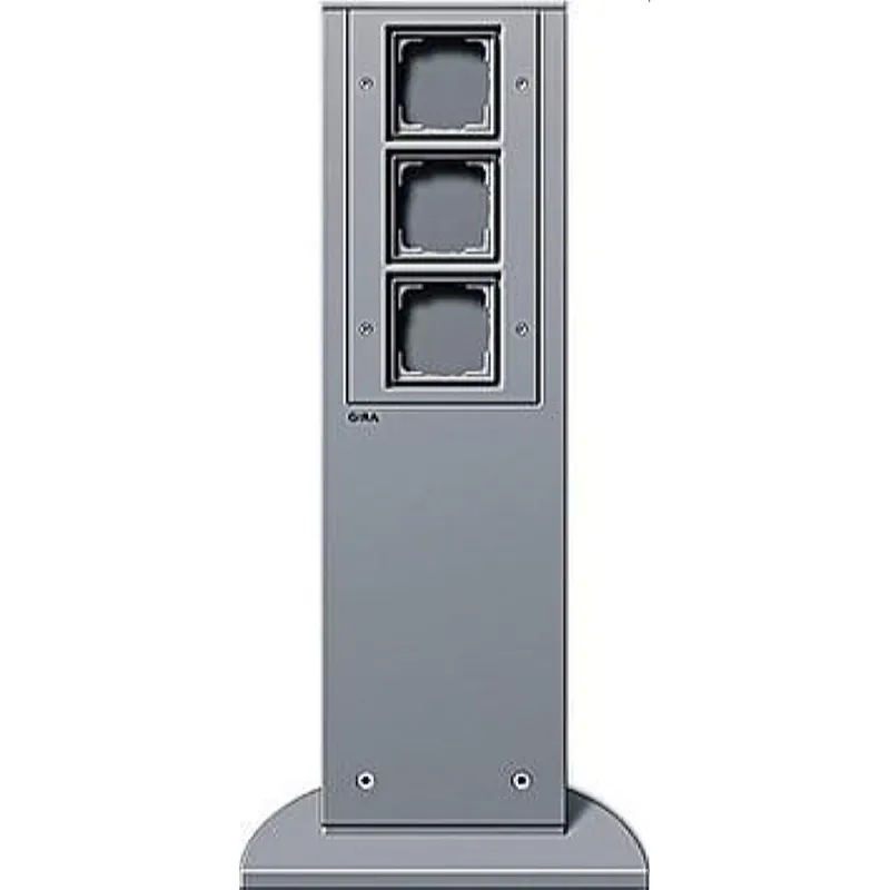 Gira Energiezapfsäule 134526 491 mm 3x Leereinheit Farbe Alu