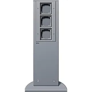 Gira Energiezapfsäule 134526 491 mm 3x Leereinheit Farbe Alu