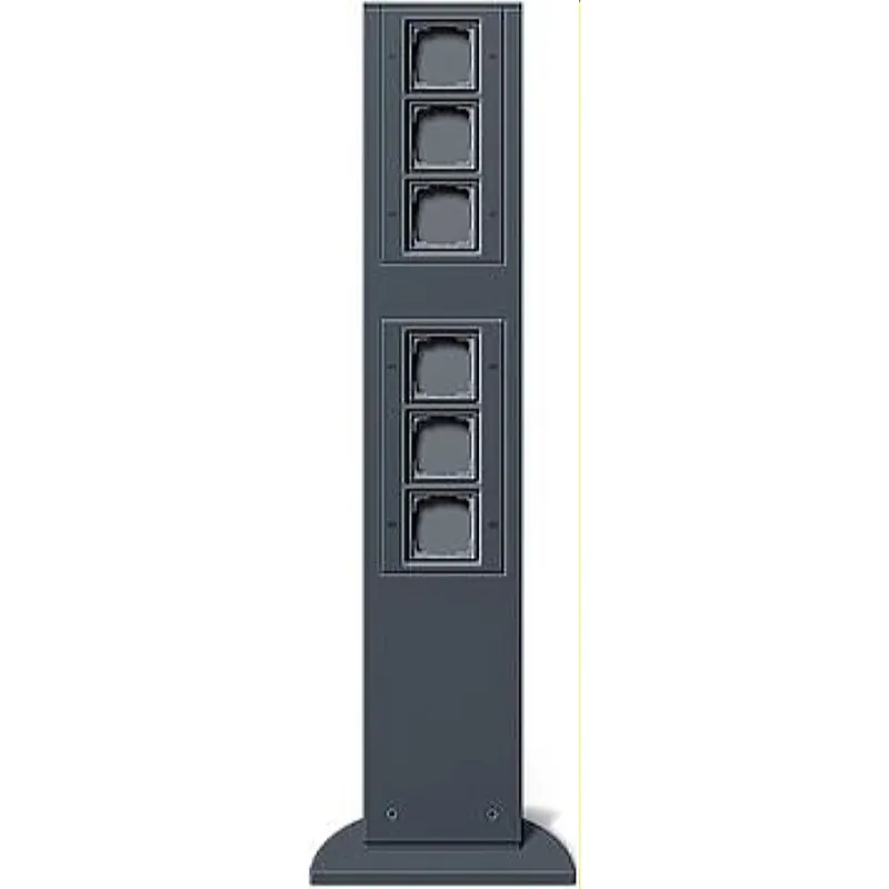 Gira Energiezapfsäule 135128 769 mm 6x Leereinheit anthrazit