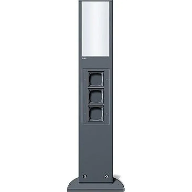 Gira Säule 134928 769mm Licht 3xLeer anthrazit