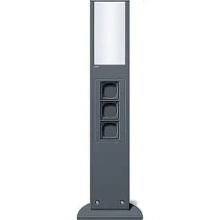 Gira Säule 134928 769mm Licht 3xLeer anthrazit