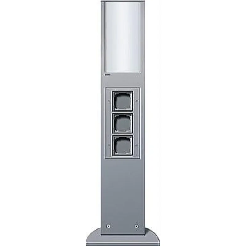 Gira Säule 134926 769mm Lichtelement 3xLeer Alu