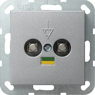 Gira Potentialausgleich 040526 2fach System 55 alu