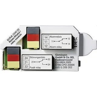 Gira Relaismodul 234000 fuer Dual-Rauchwarnmelder