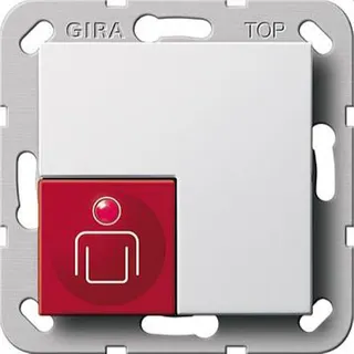 Gira Ruftaster 290003 System 55 reinweiss