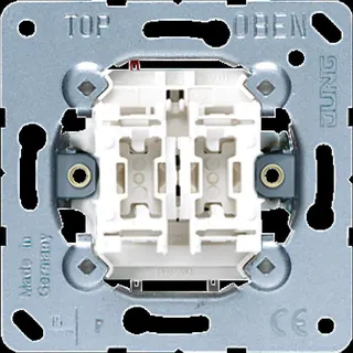 Jung Wippschalter, 10 AX 250 V ~, Serien, ohne Krallen 505EU