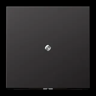 Jung Leitungsauslass mit Zugentlastung, Aluminium lackiert, Serie LS, dark (lackiertes Aluminium) AL2990AD