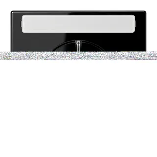 Jung SCHUKO Steckdose, 16 A 250 V ~, mit Schriftfeld, Duroplast, Serie LS, schwarz LS1520NASW