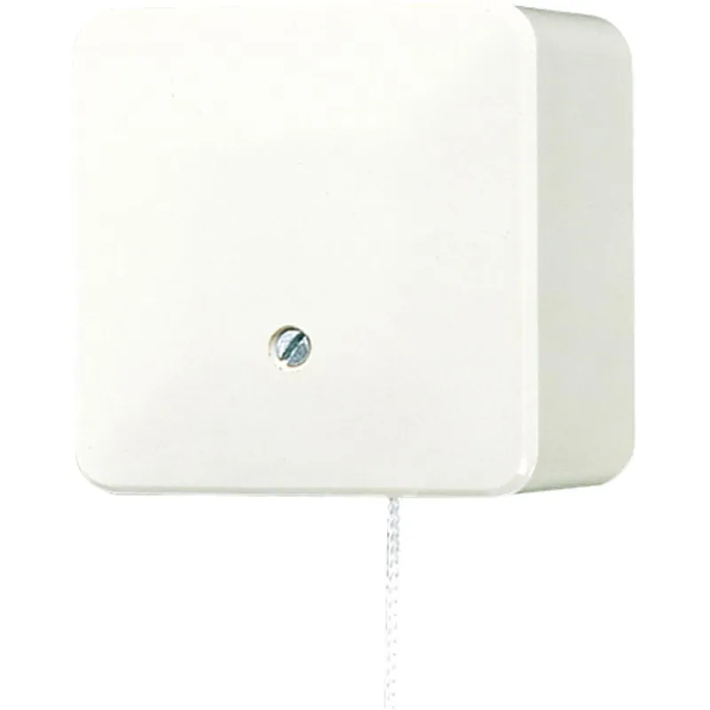 Jung Zug-Wechselschalter, Universal Aus-Wechsel, 10 AX 250 V ~, AP 600, weiß 606ZA