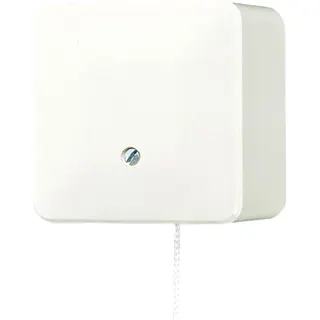 Jung Zug-Wechselschalter, Universal Aus-Wechsel, 10 AX 250 V ~, AP 600, weiß 606ZA