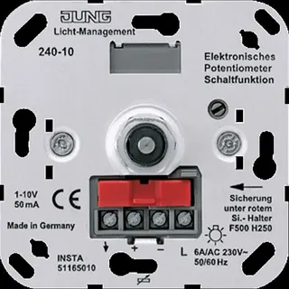 Jung Drehsteuergerät 1-10 V, Schaltfunktion 240-10
