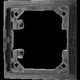 Jung Halteplatte 1fach, Serie A, schwarz AS90HP