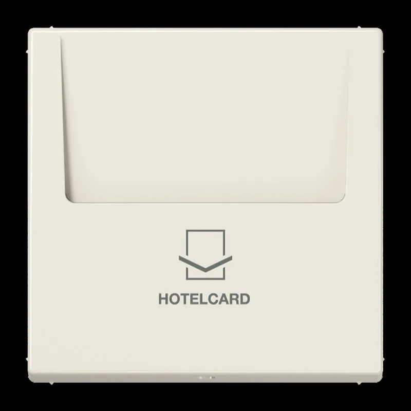 Jung Hotelcard-Schalter (ohne Taster-Einsatz), Hotelcard, Serie LS, weiß LS590CARD