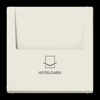 Jung Hotelcard-Schalter (ohne Taster-Einsatz), Hotelcard, Serie LS, weiß LS590CARD