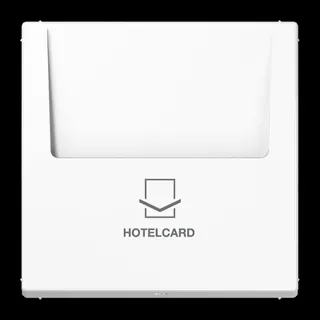 Jung Hotelcard-Schalter (ohne Taster-Einsatz), Hotelcard, Serie LS, alpinweiß LS590CARDWW