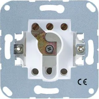 Jung Schlüsselschalter ohne Demontageschutz, Taster (Wechsler), 1-pol., 10 A 250 V ~ 133.15