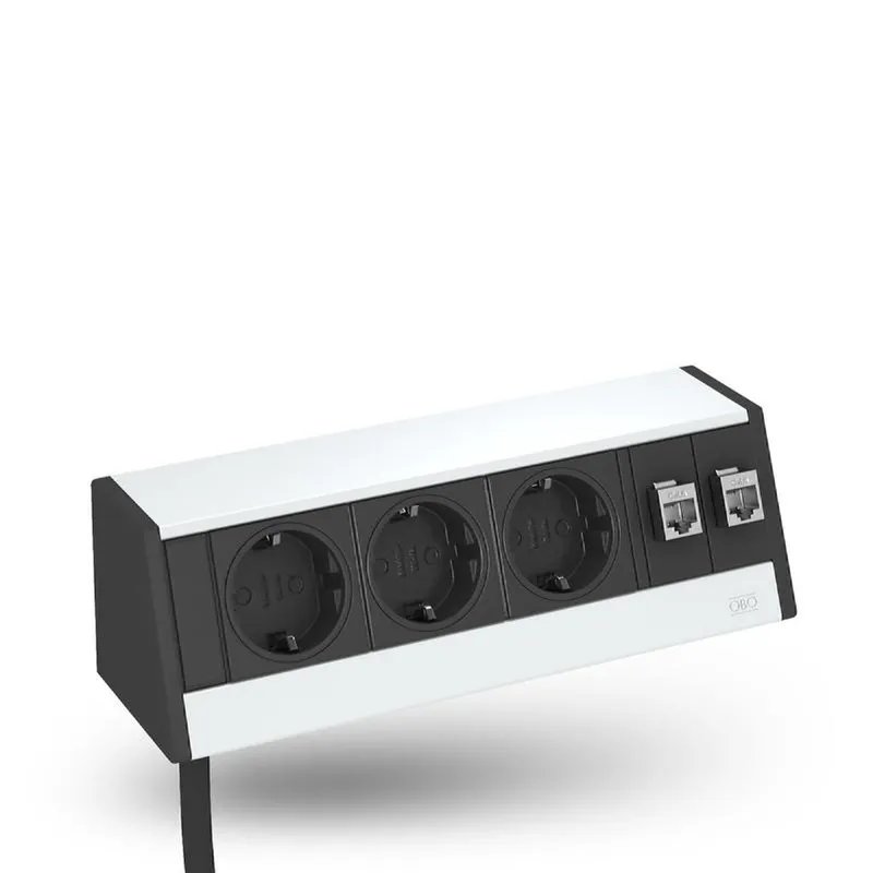 OBO Deskbox DB-0B3 D3S2K eloxiert alu