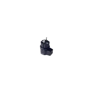 Bachmann Vollgummistecker 740.017 IP44 schwarz