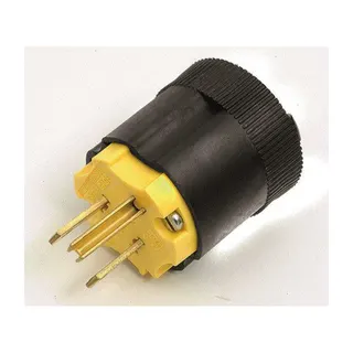 Bachmann Stecker 910.179 3polig n.p. UL 15A/125V, schwarz
